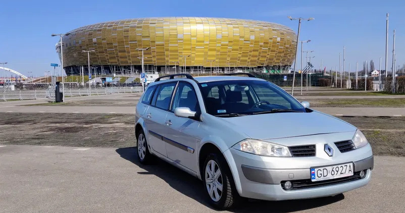 renault gdańsk Renault Megane cena 7500 przebieg: 244000, rok produkcji 2004 z Gdańsk